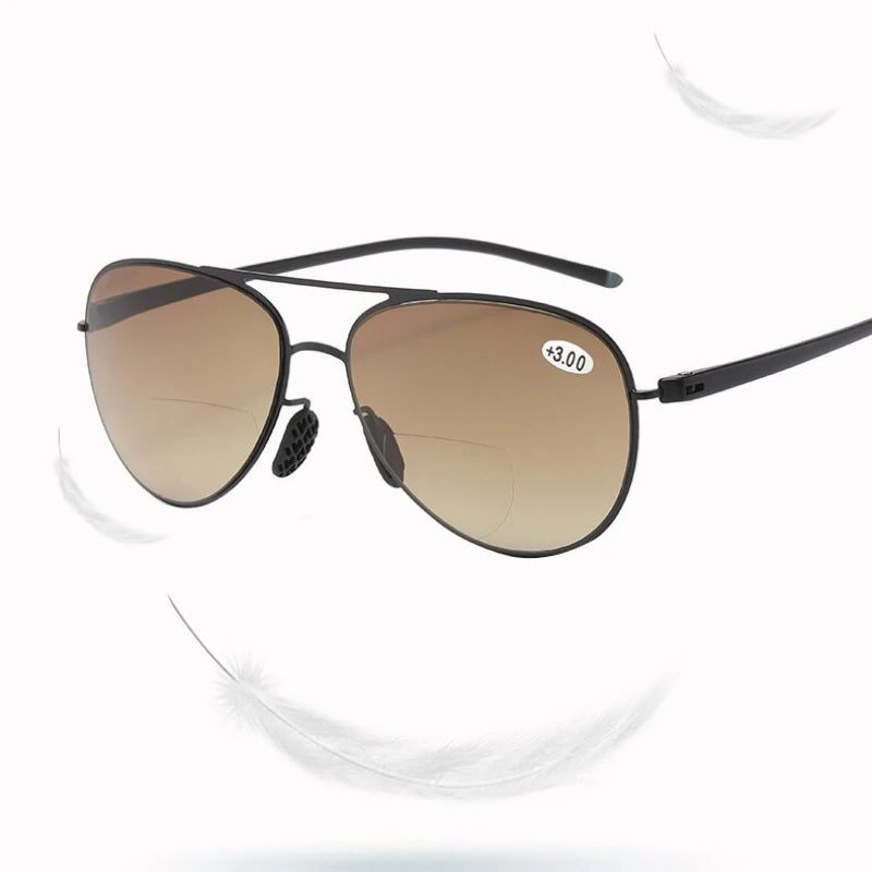 Anti-Glare Bifocal Sunglasses