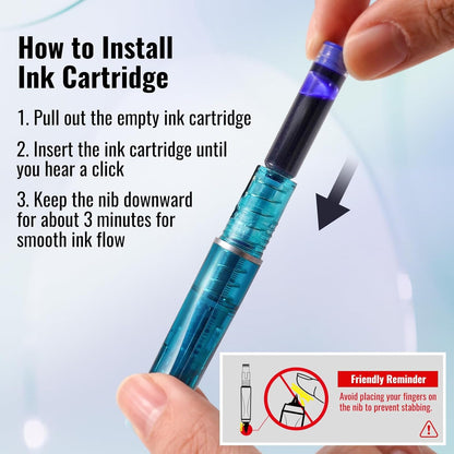 HYAN™ Fountain Pen Set Retractable